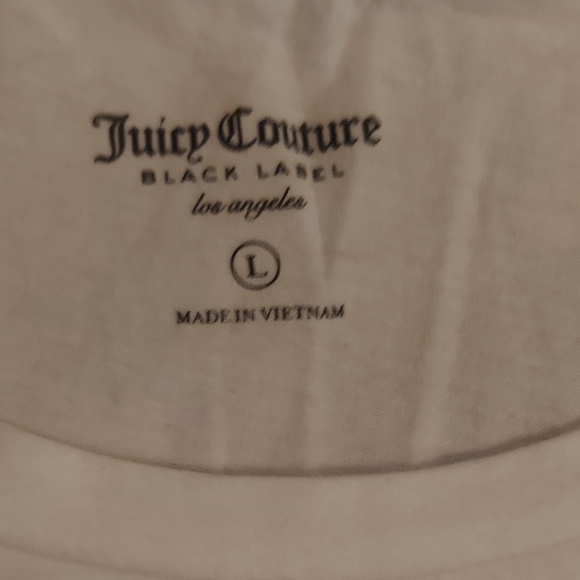 🦋 3/$30 Juicy Couture Black Label t-shirt - Picture 2 of 4